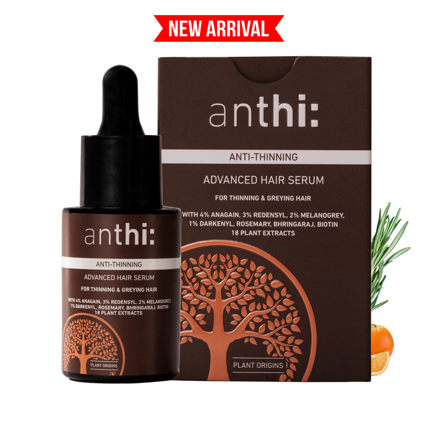 Advanced Hair Serum for Hair Thinning and Grey Hair