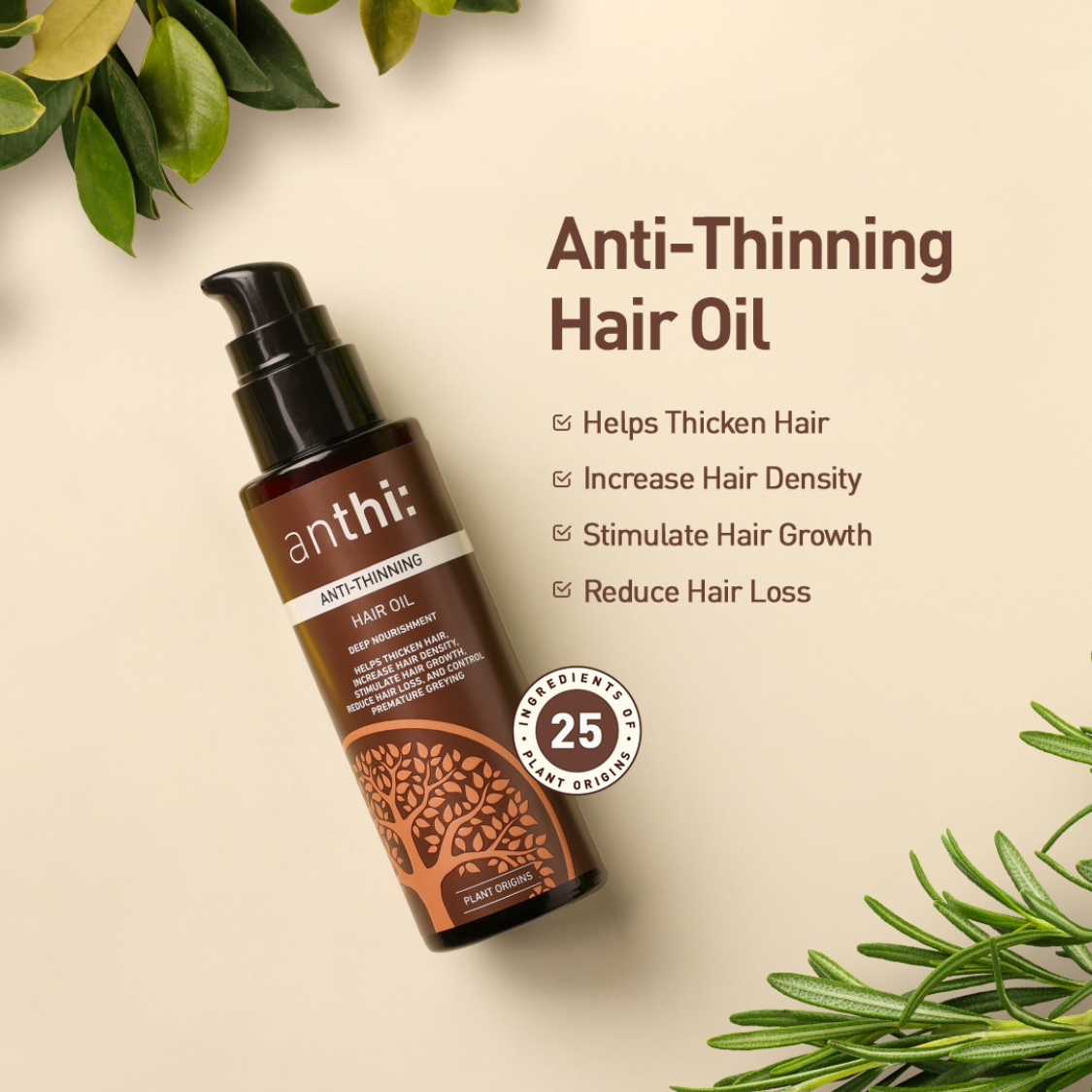 Anti-Thinning Hair Oil Benefits