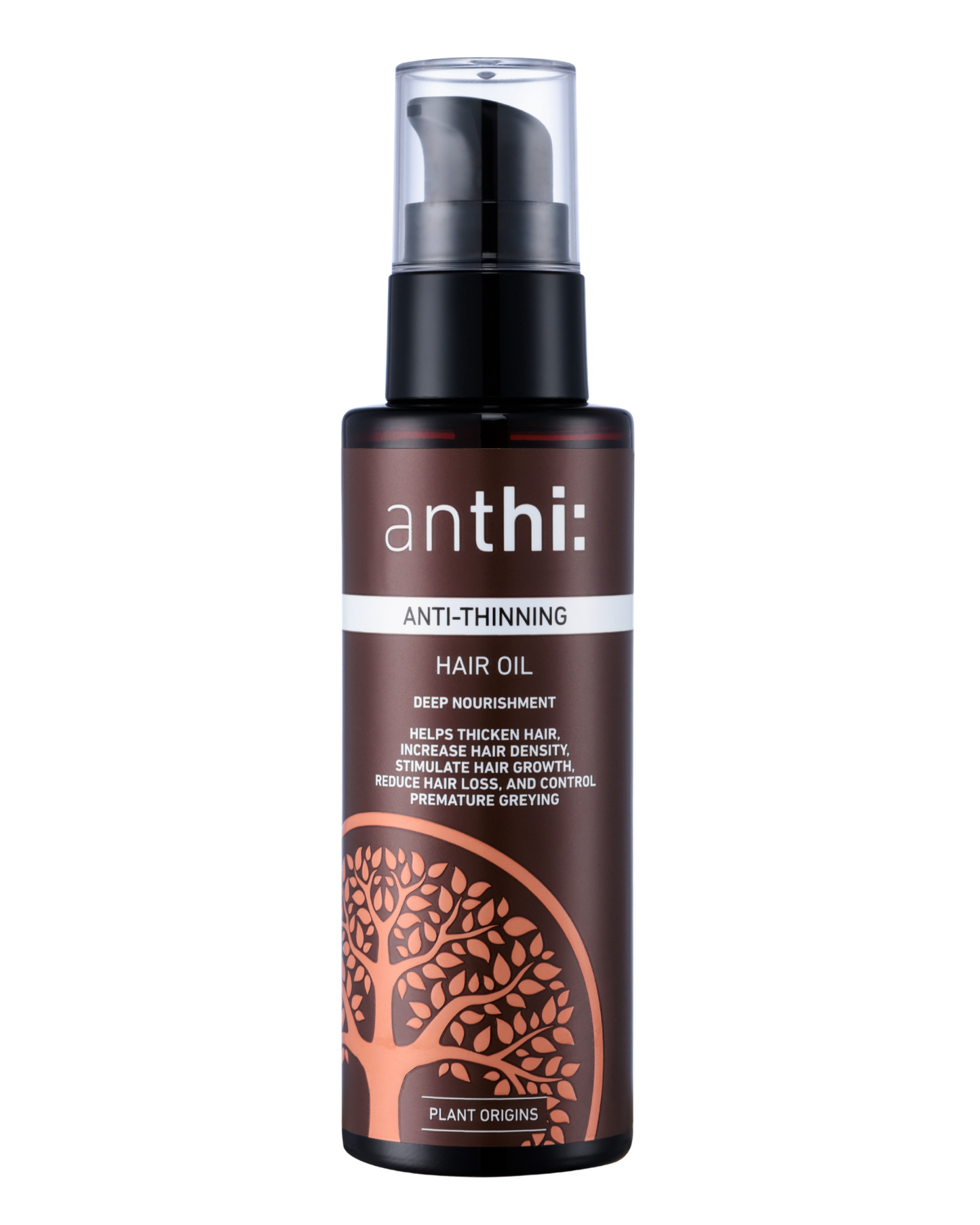 Anthi's Anti-Thinning Hair Oil-For Thinning Hair-Front Label
