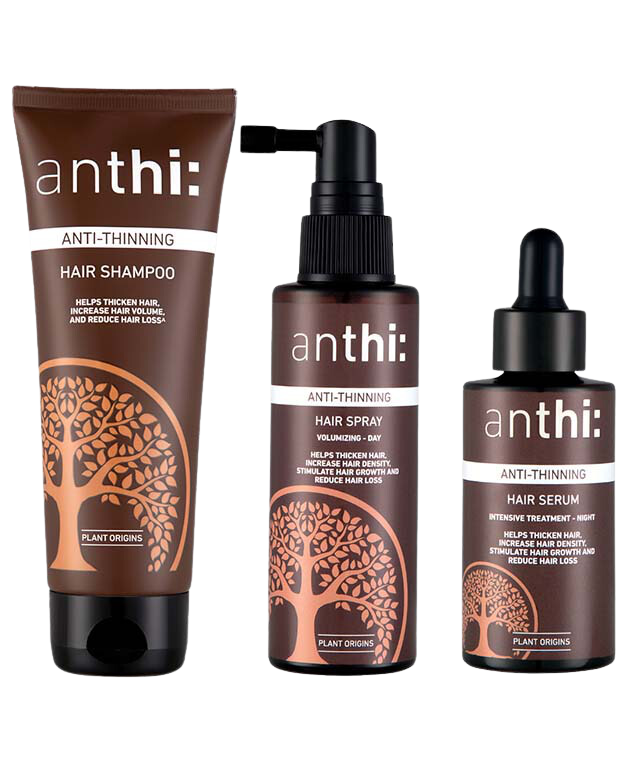 Anthi's 3 Step Anti-Thinning Hair Care Regimen-For Thinning Hair-Image