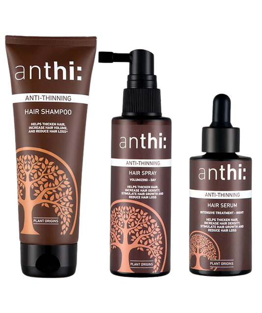 Anthi's 3 Step Anti-Thinning Hair Care Regimen-For Thinning Hair-Image