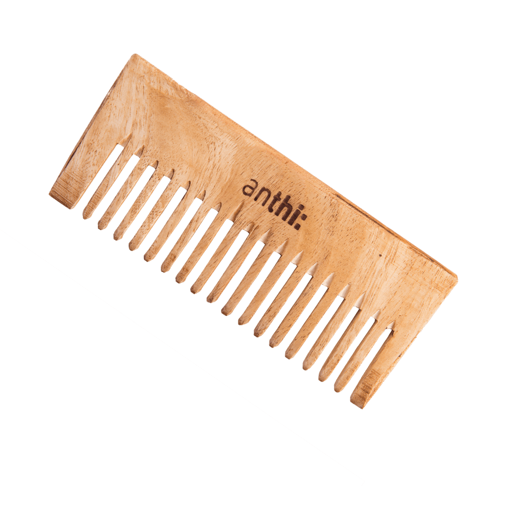 Anthi Neem Wood Comb Without Handle