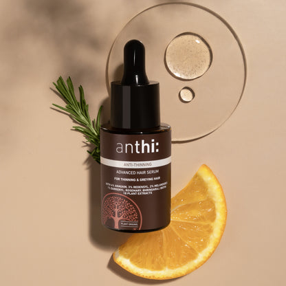 Anthi: Advanced Hair Serum For Hair Thinning & Greying Hair