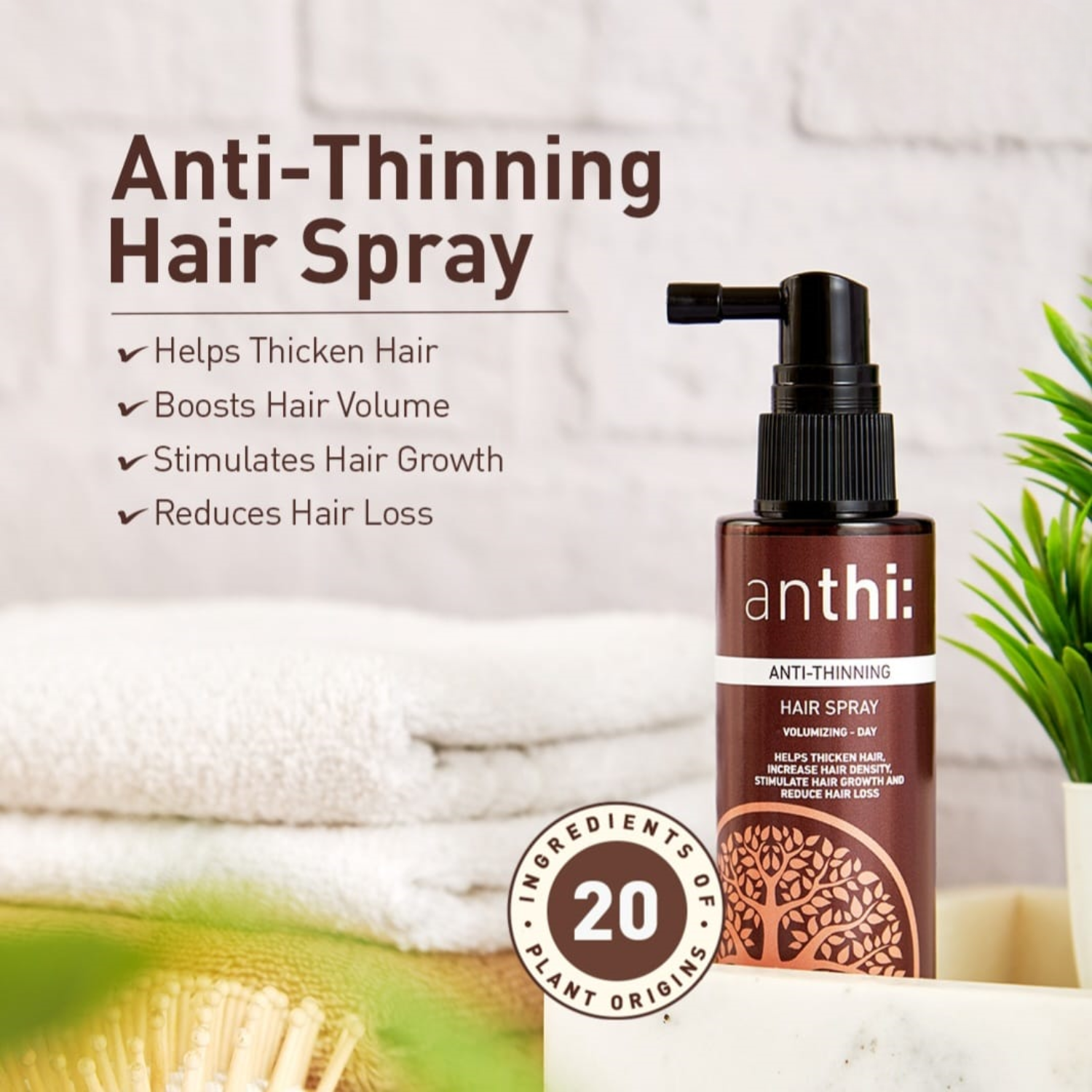 Anti-Thinning Hair Spray Benefits